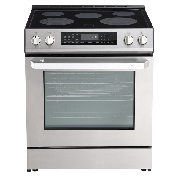 Rangaire 30 Inch SelfCleaning Electric Range with AirFry and Glass